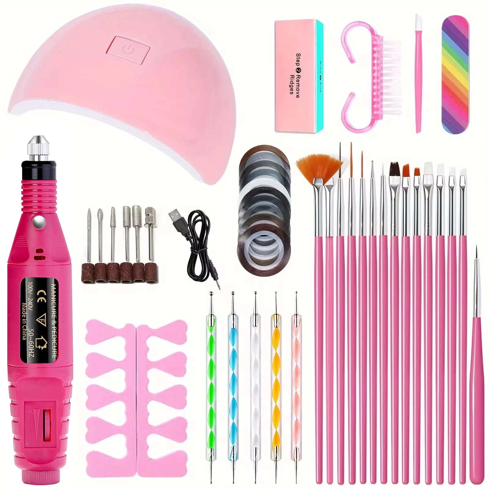 Professional Nail Tool Set