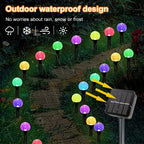 Solar Bubble Ball Pathway Lights, Outdoor