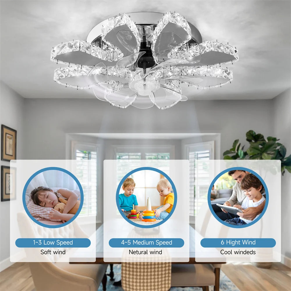 Crystal  / Remote Control Chandelier