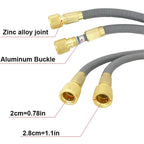 Grey Expandable Hose/ High-Pressure Nozzle