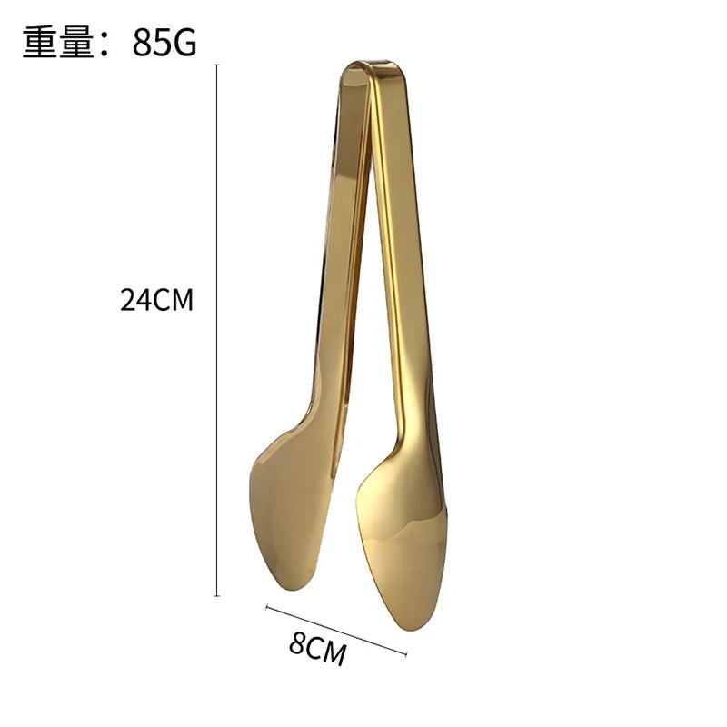 Gold BBQ Tongs