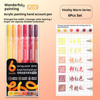 6/24/36/54/72/90 Colors Acrylic Painting Pens