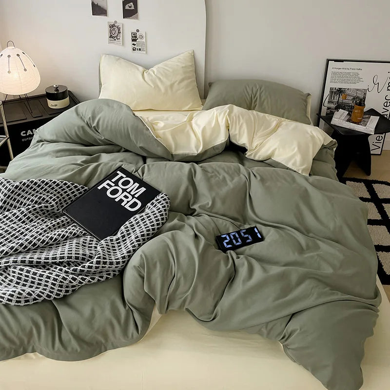 Brushed Microfiber Bedding Set