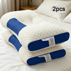 2 Braided Neck Pillows/ Detachable Pillowcase
