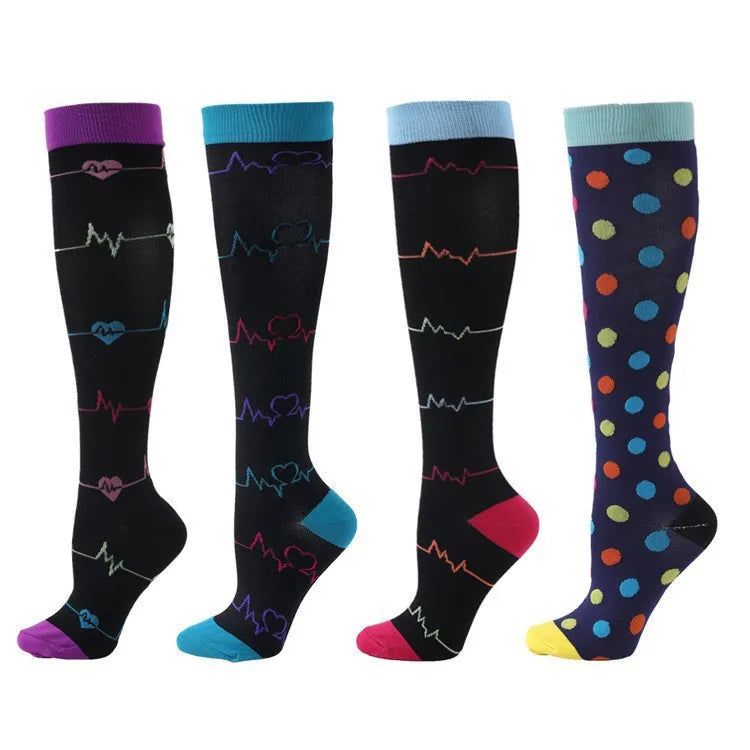 4 Pairs Compression Socks