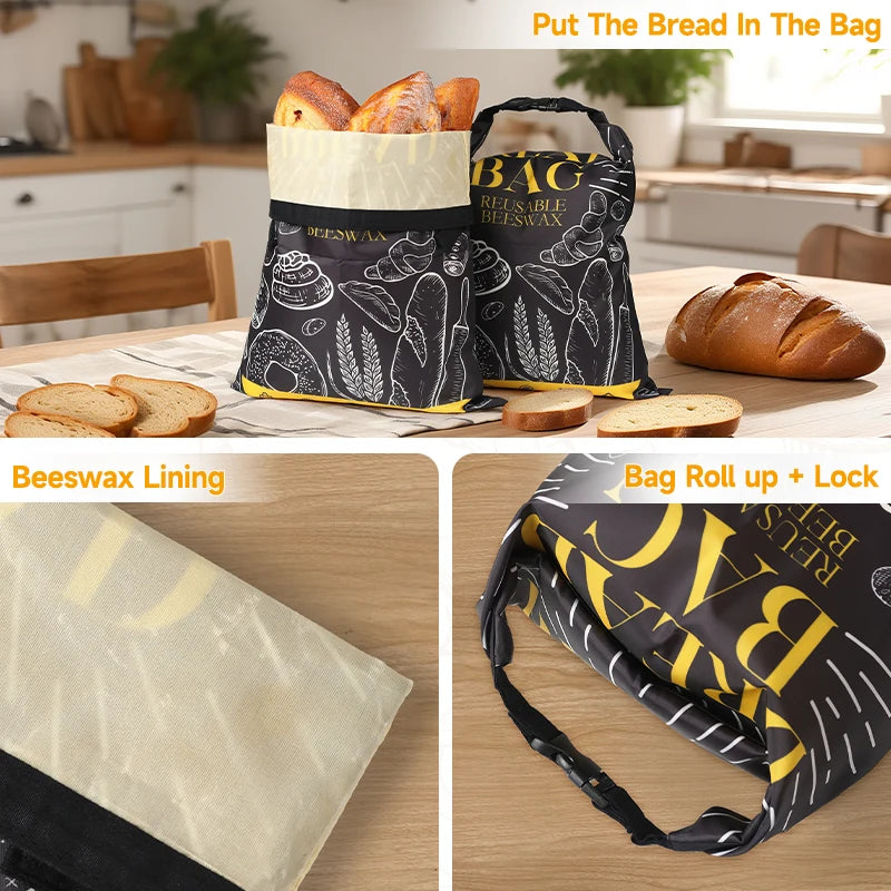 Beeswax Bread Bag