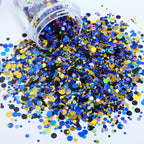 Holographic Mixed Bubbles for Epoxy Resin