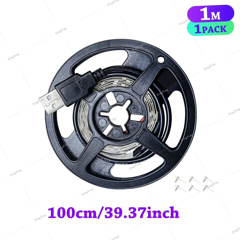 Blacklight strip light, DC 5V, USB plug