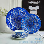 European Style Blue Tableware