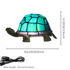 Turtle Night Light/ Tiffany Style Lamp