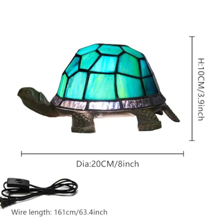 Turtle Night Light/ Tiffany Style Lamp