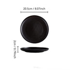 Ceramic Black Plates