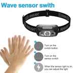 Strong Light Portable LED Sensor Headlamp