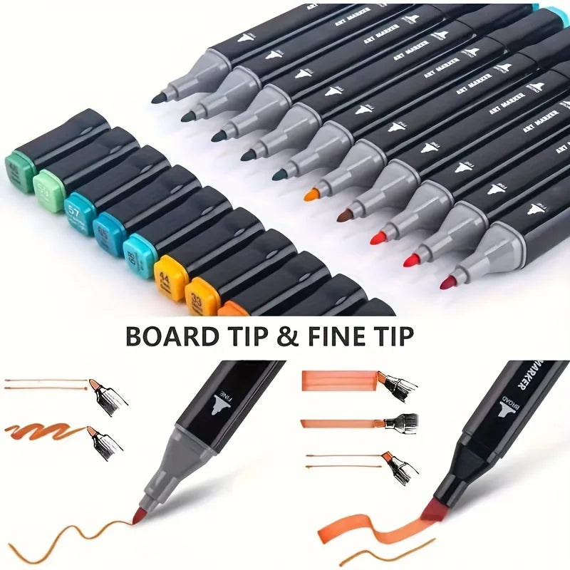Professional Permanent Sketch Markers/ 12