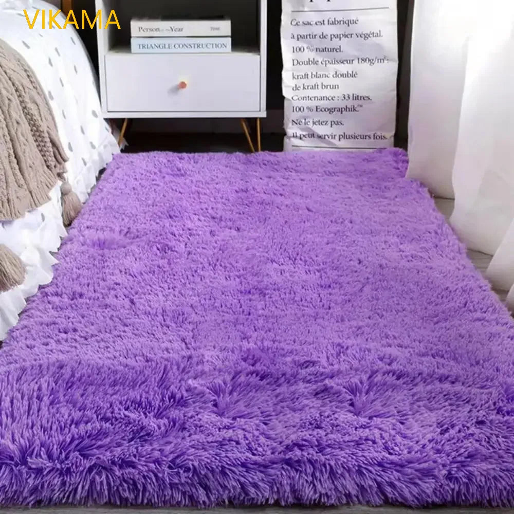 Silk Wool Plush Carpet