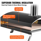 12inch Outdoor Oven Charcoal Pizza Grill