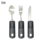 3/4/5Pcs/Set Elderly Adaptive Utensils