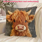Cow Face Pillowcase