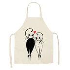 Cartoon Animal Pattern Apron