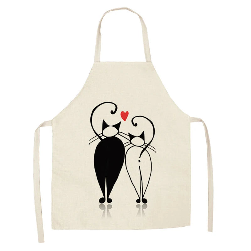 Cartoon Animal Pattern Apron