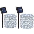 100 LEDS Solar Lights, 8 Modes