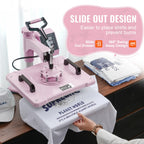 Heat Press Machine , T-Shirts/Hats/Plates
