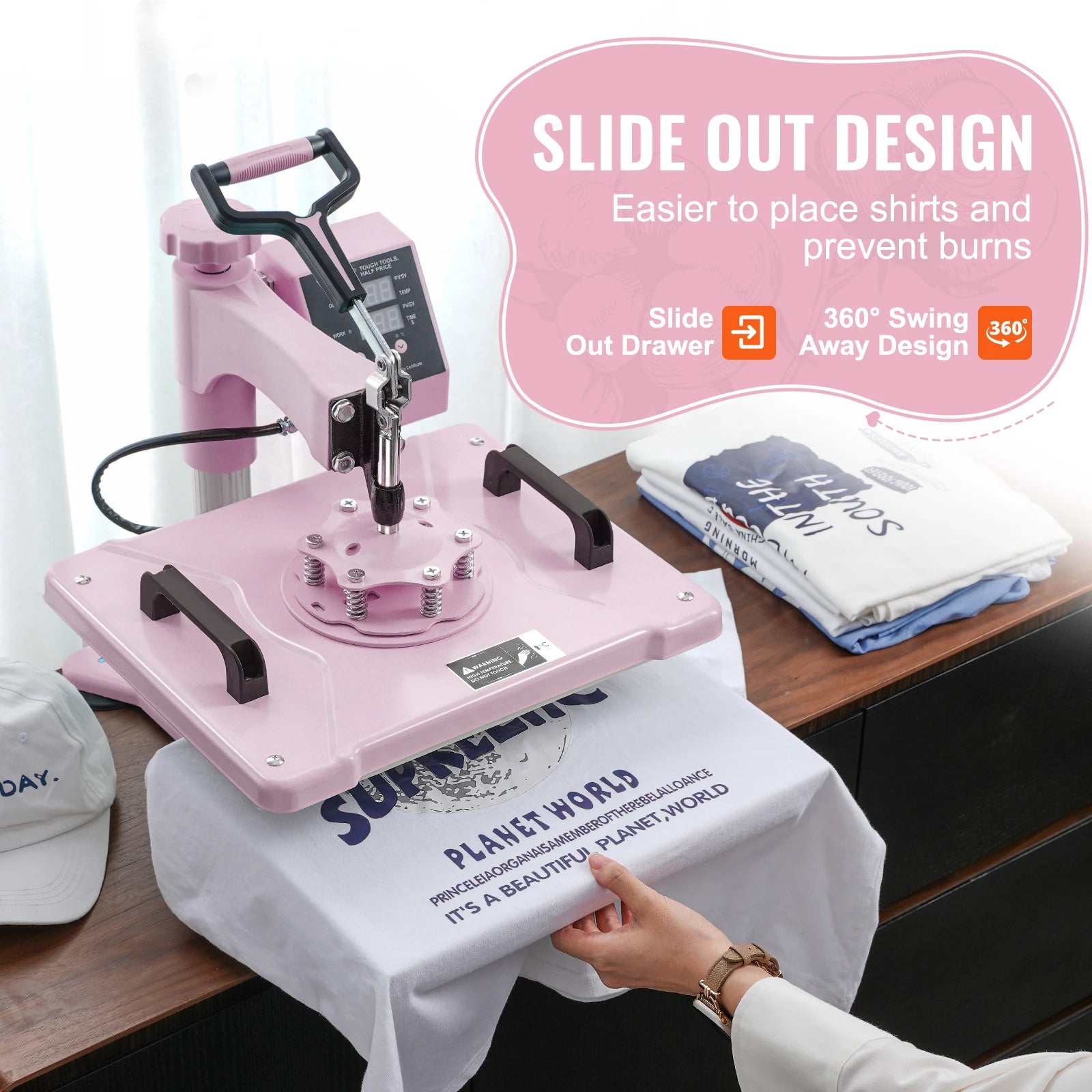Heat Press Machine , T-Shirts/Hats/Plates