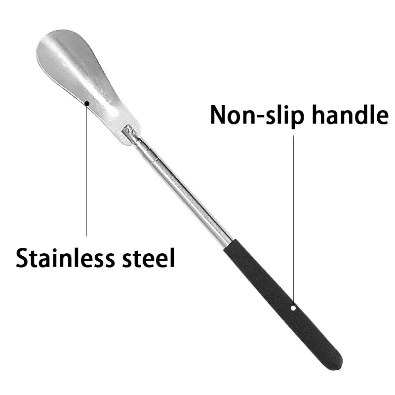 Long Handle Metal Shoe Horn