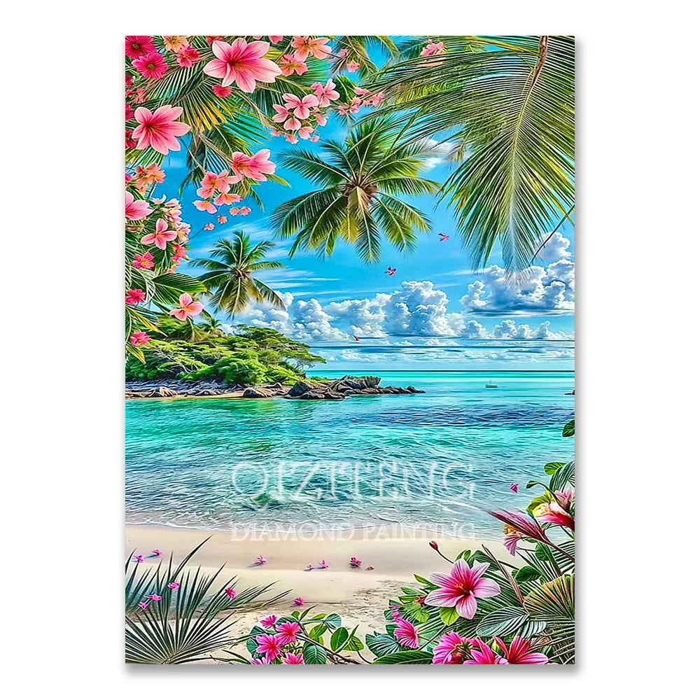 European Diamond Painting Kit Natural Landscape