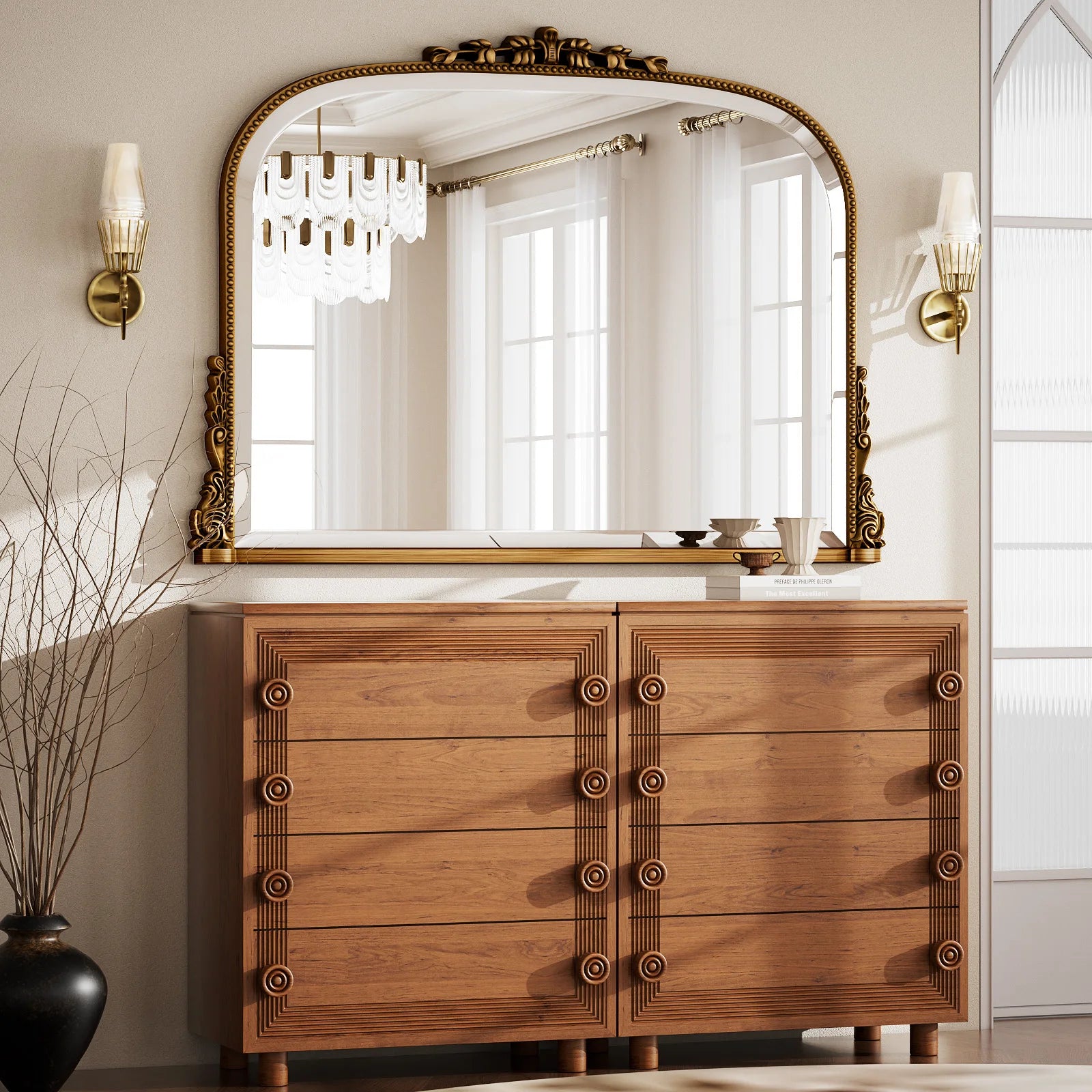 Arched Vanity Mirror