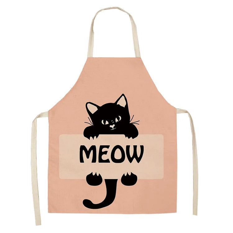 Cartoon Cat Apron