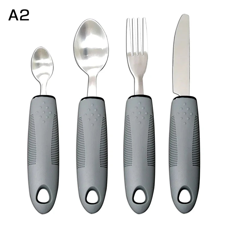 3/4/5Pcs/Set Elderly Adaptive Utensils