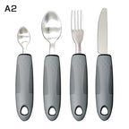 3/4/5Pcs/Set Elderly Adaptive Utensils