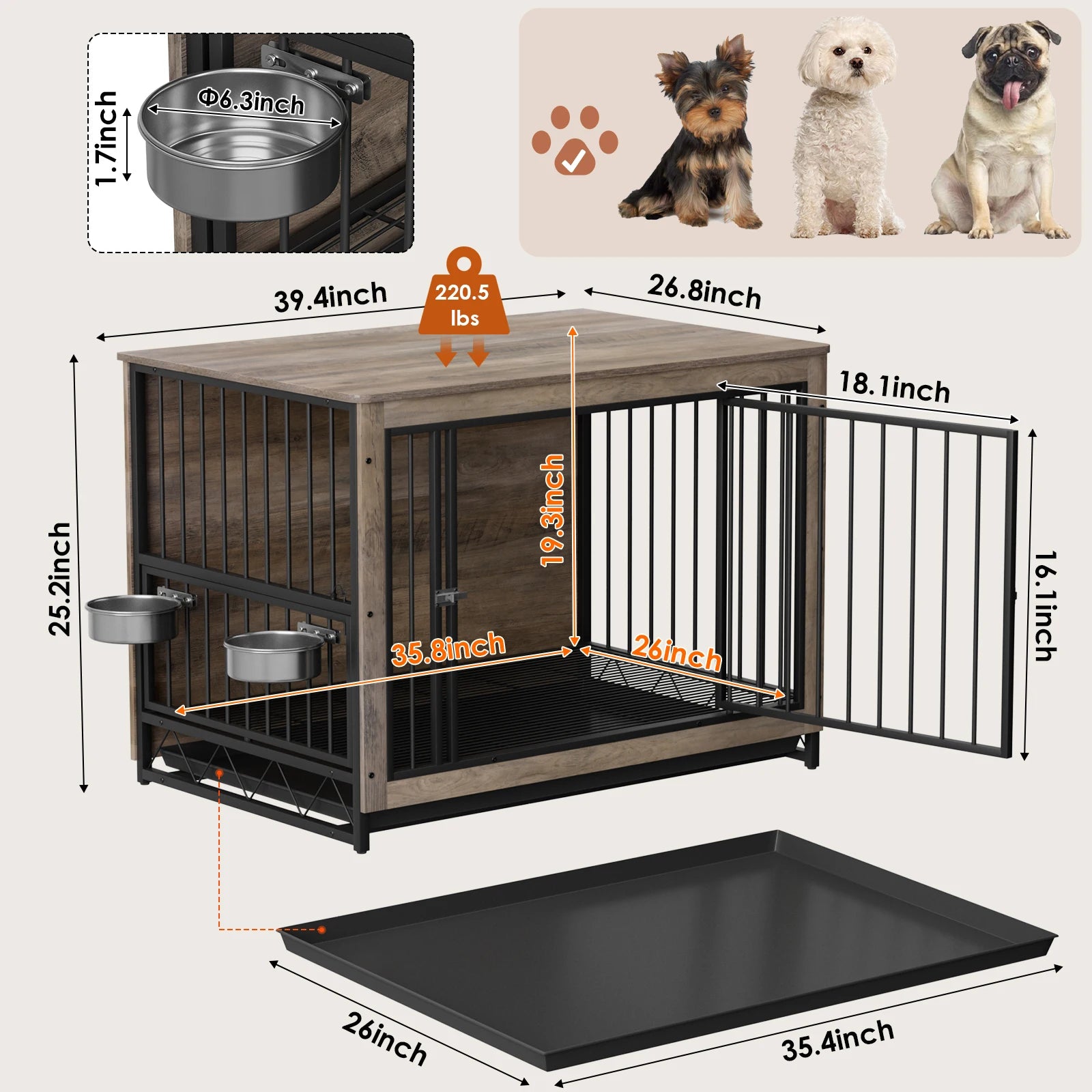 Furniture Style Dog Kennel