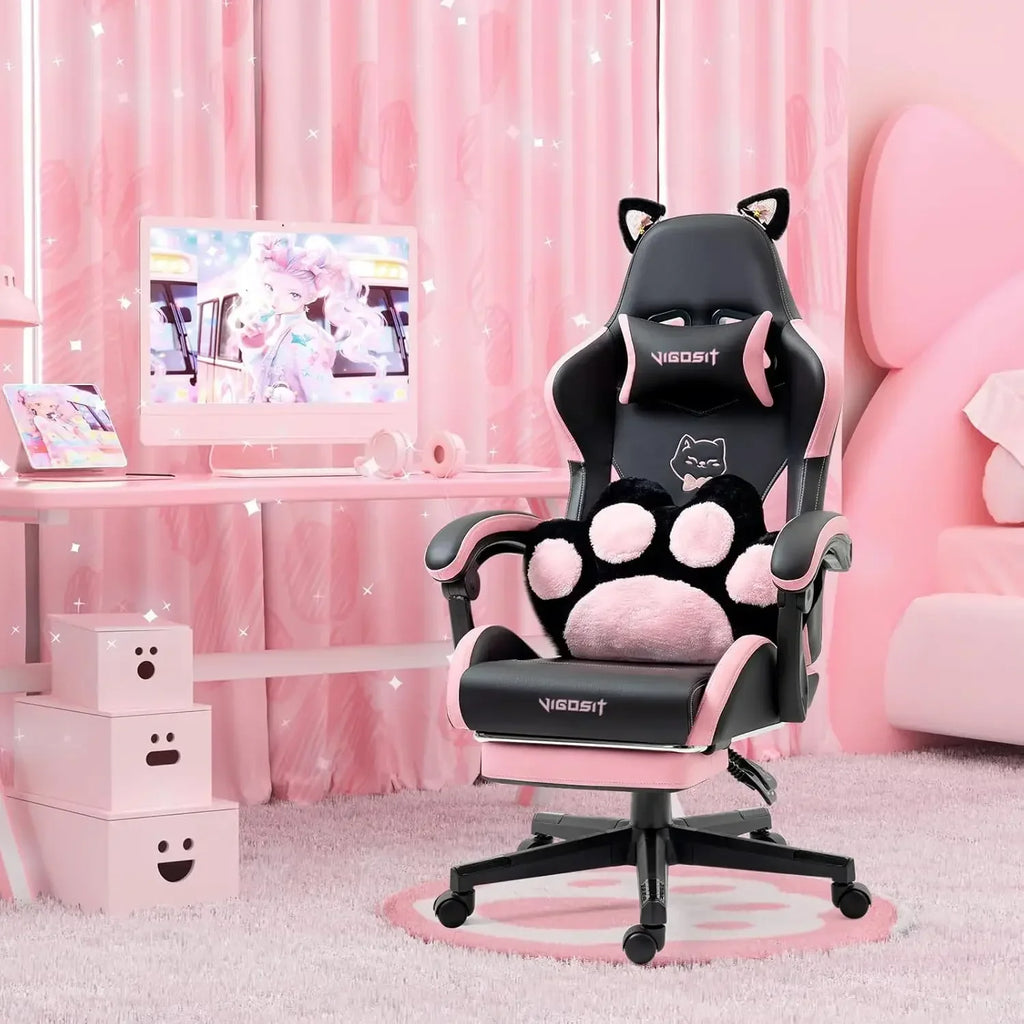 Lumbar Cushion Ergonomic Computer Chair