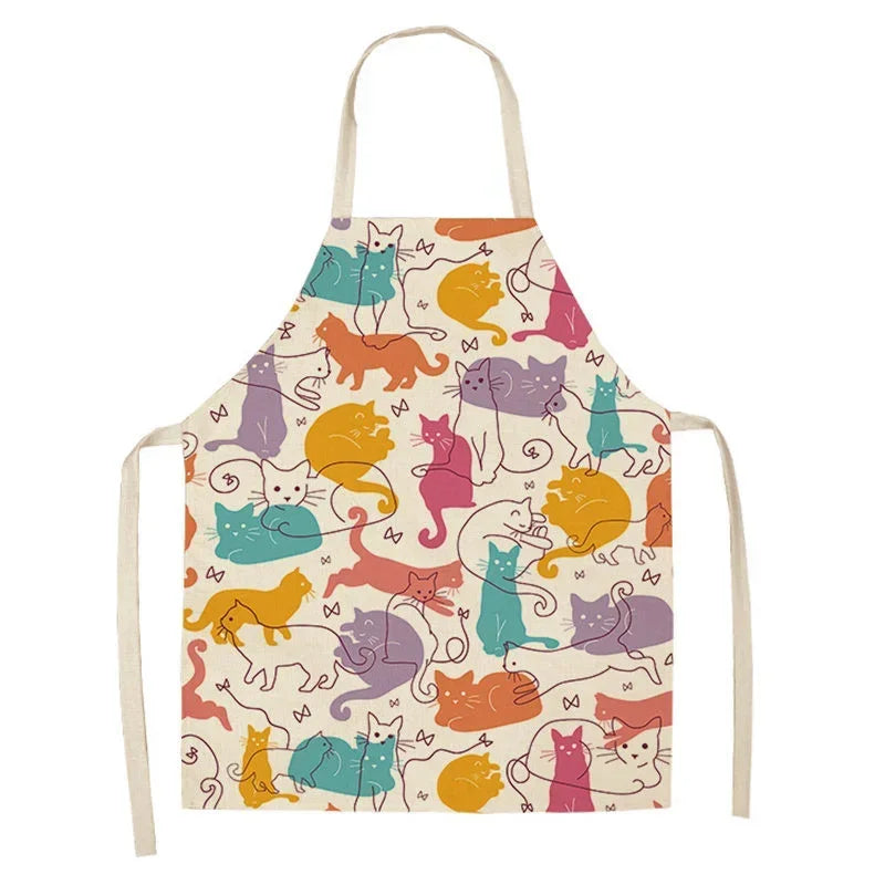 Cartoon Cat Apron