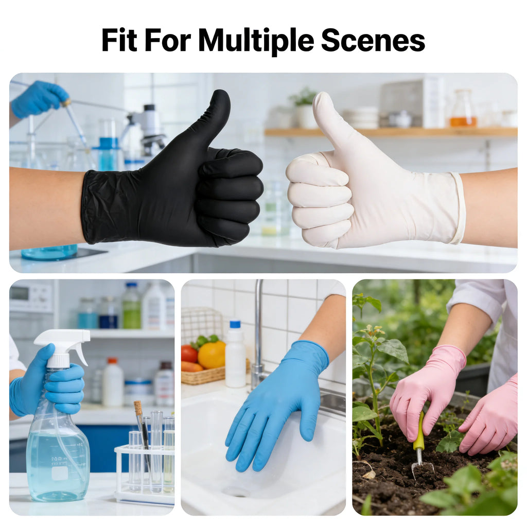 100 PCS Nitrile Gloves