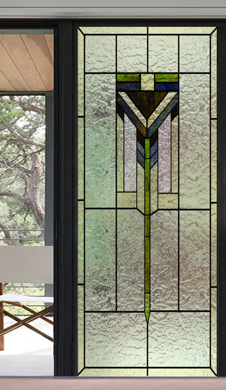 Frosted Stained Glass Window Film