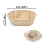 Oval/Round Bread Rattan Fermentation Basket