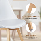 4 Leather Dining Chairs