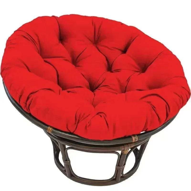 Solid Color Round Hanging Seat Cushion