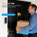Wireless Wi-Fi Video Doorbell Camera