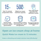 Small Home Mini Ice Cream Maker