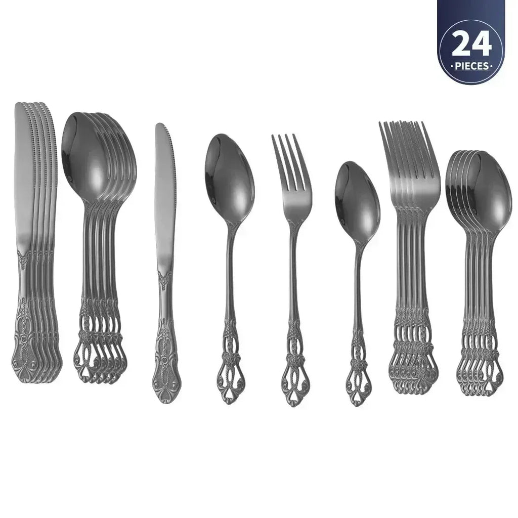 Golden Stainless Steel Cutlery Set