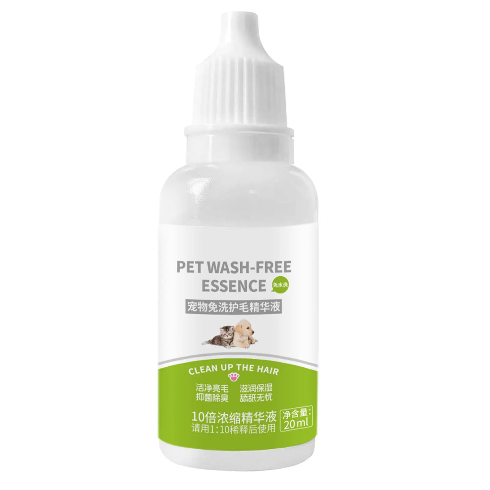 Pet Dry Shampoo Spray, Gentle, No-Rinse