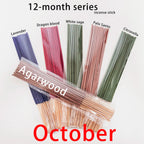 6 Sets, 126 High-Quality Incense Sticks