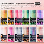 6/24/36/54/72/90 Colors Acrylic Painting Pens