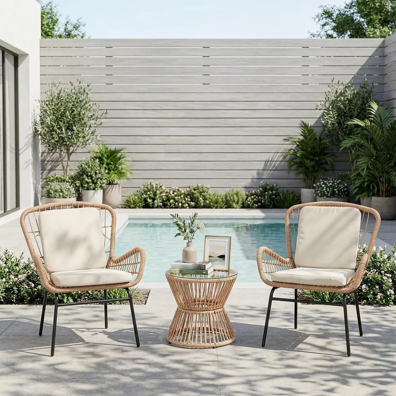 3PCS Patio Furniture Set