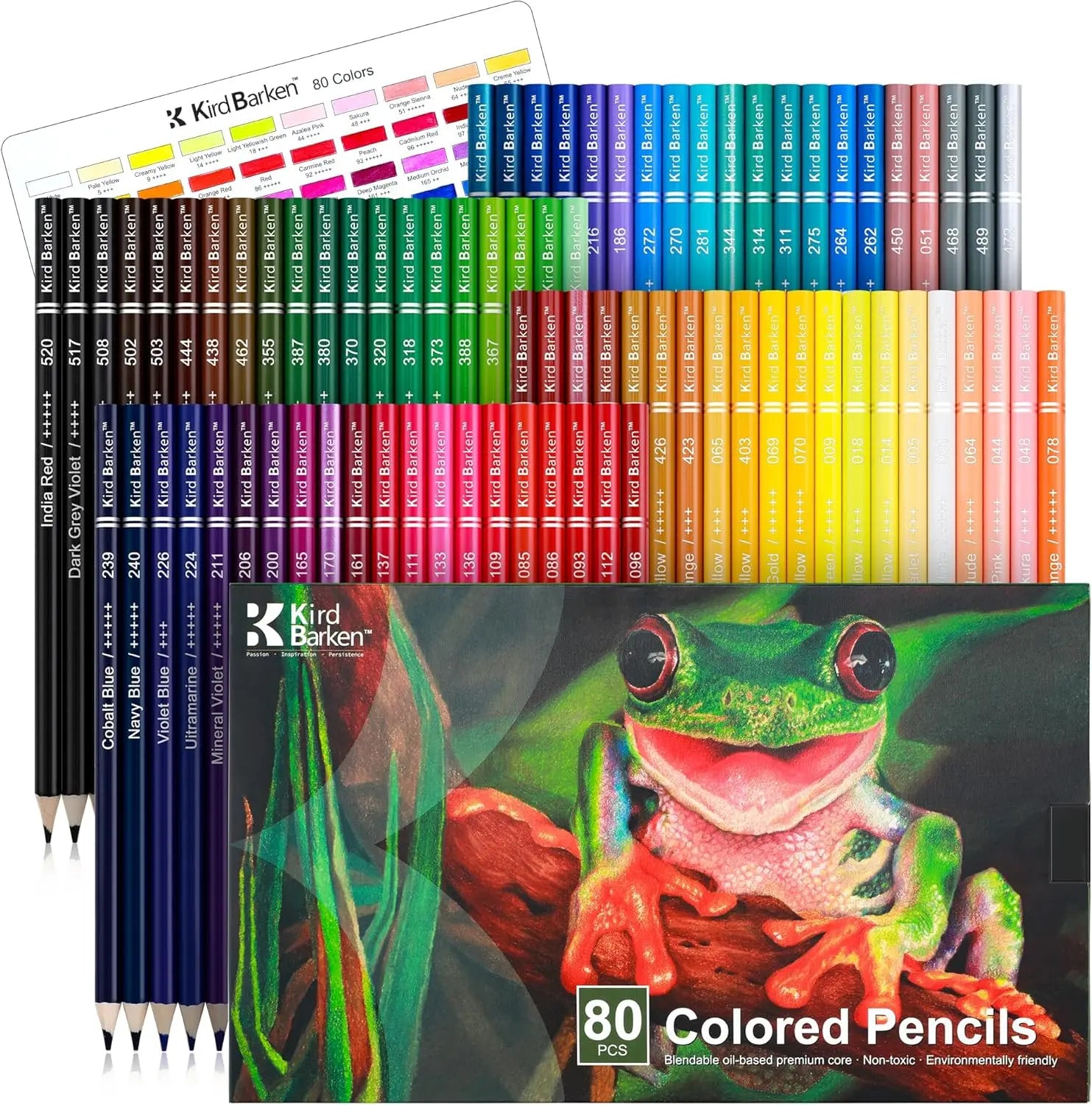 80 Colored Pencils Set