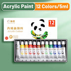Acrylic Paint Set 12/18/24 Colors